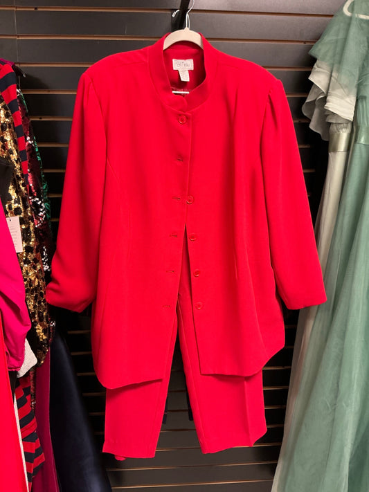 Bob Mackie Pant Suit 26 Red