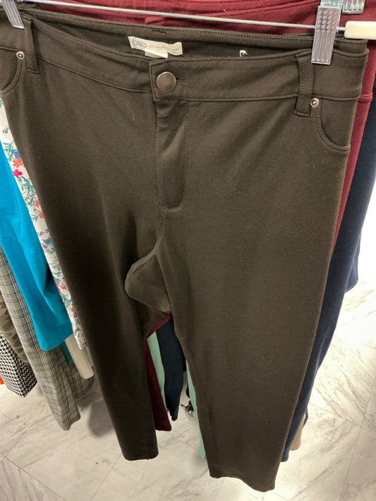 Cato Pants 24W Brown