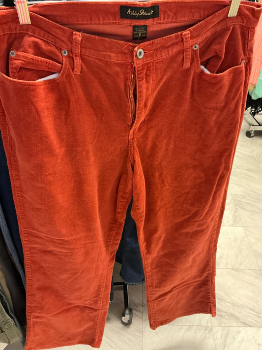 Ashley Stewart Pants 16 Orange