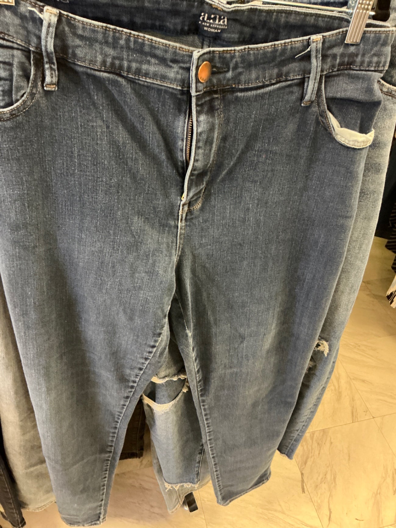 a.n.a Jeans 22W Blue