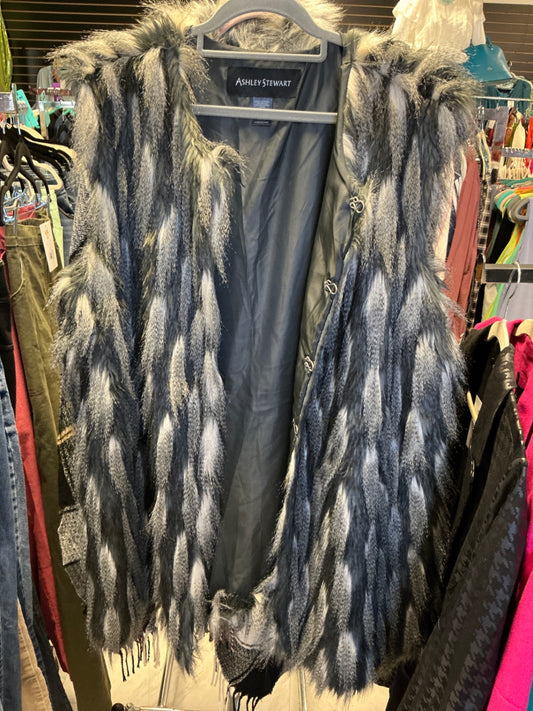Ashley Stewart Vest 26 Gray