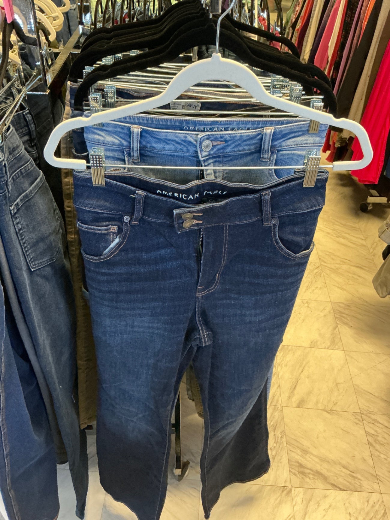 American Eagle Jeans 18 Dark Blue