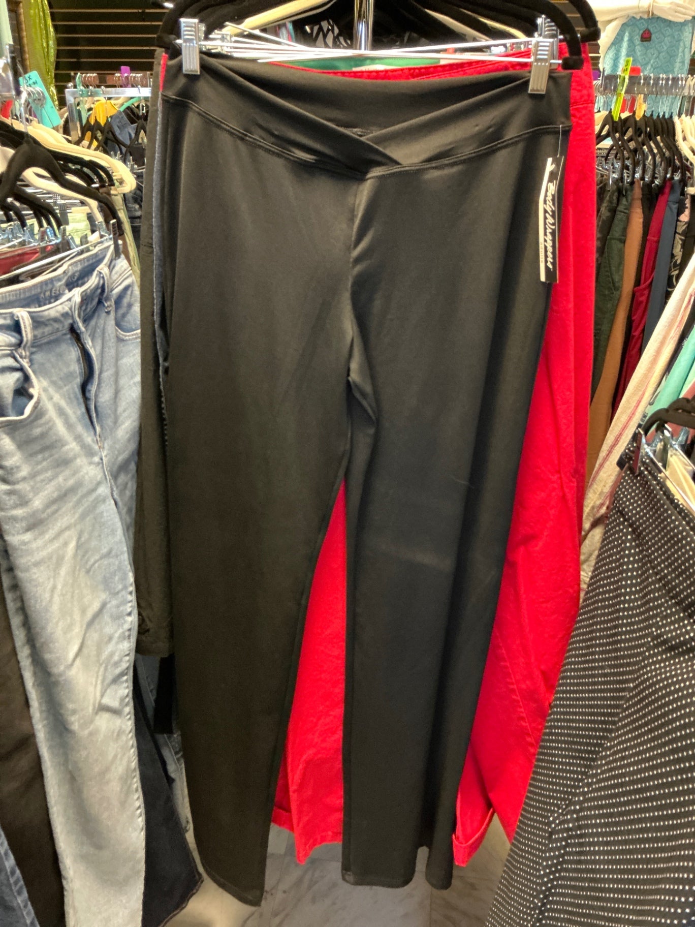 Body Wrappers Yoga Pants XXXL Black