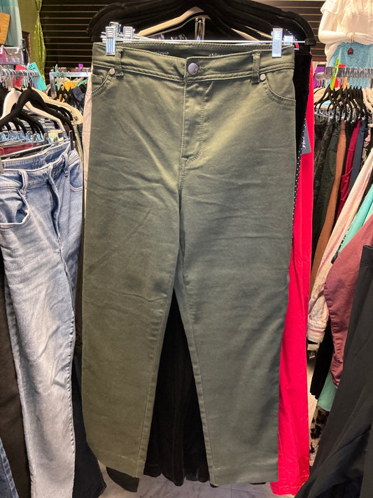 Avenue Jeans 20A Olive Green