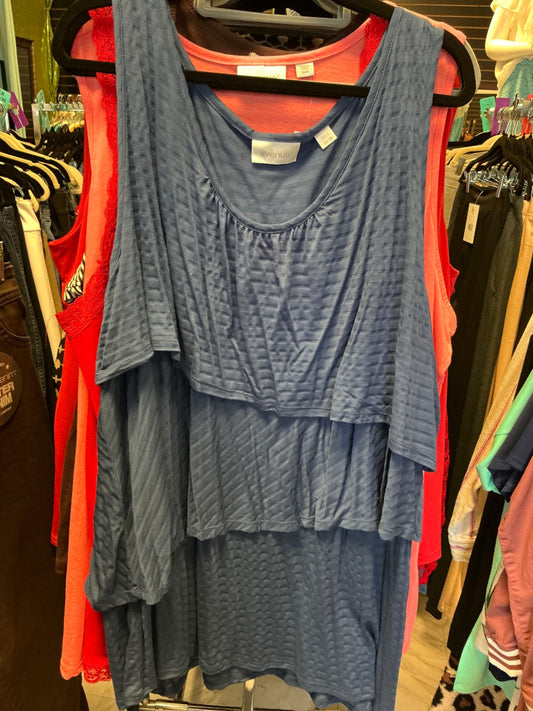 Avenue Tank Top 26/28 Blue