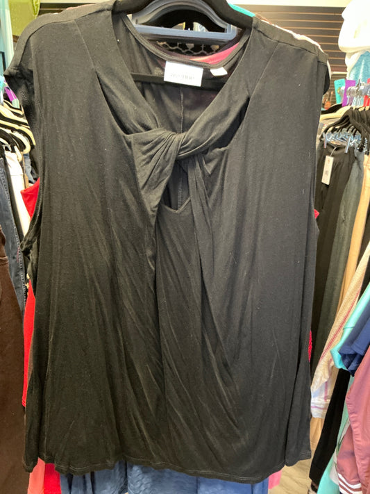 Avenue Sleeveless Top 26/28 Black