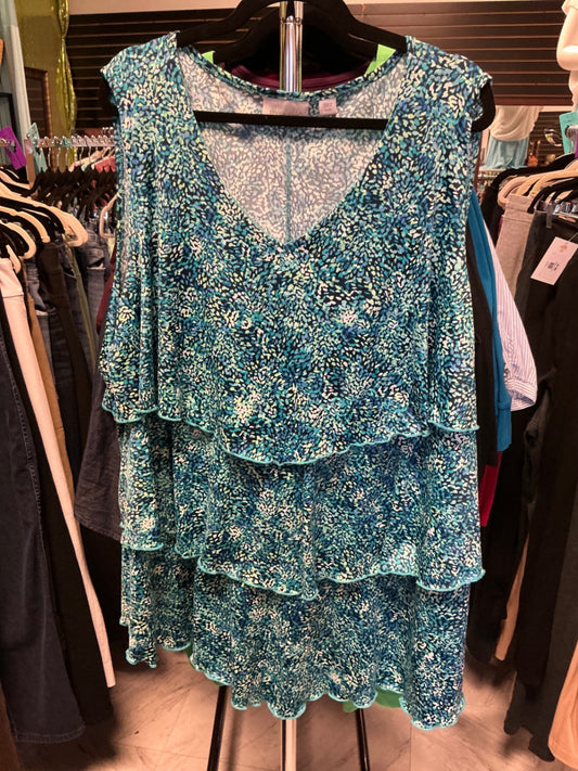 Avenue Tank Top 26/28 Blue