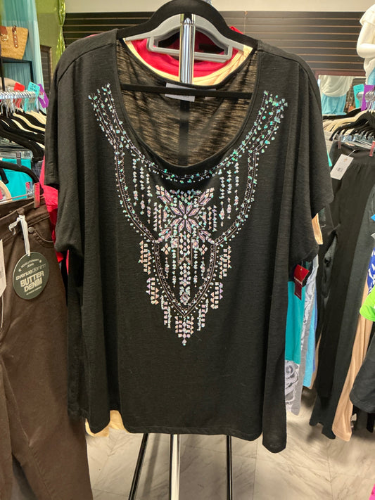 Avenue T-Shirt 26/28 Black