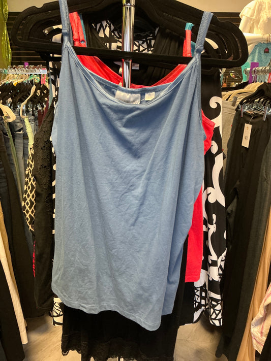 Avenue Tank Top 22/24 Light Blue