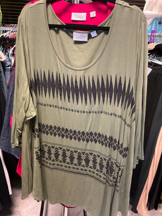 Avenue Tunic 26/28 Olive Green