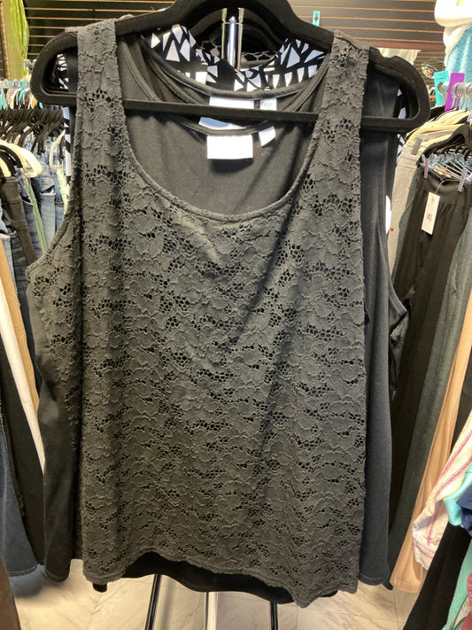 Avenue Tank Top 26/28 Black