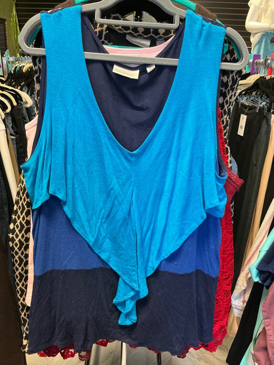 Avenue Tank Top 22/24 Blue