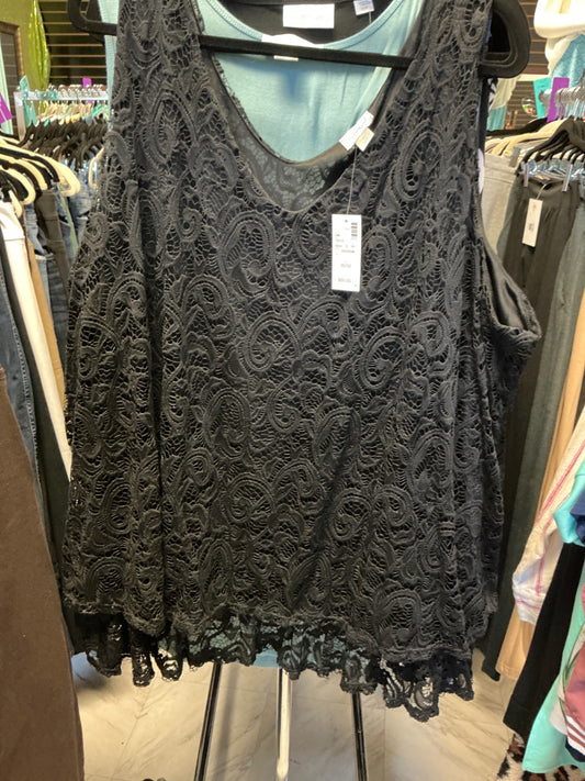 Avenue Tank Top 30/32 Black NWT