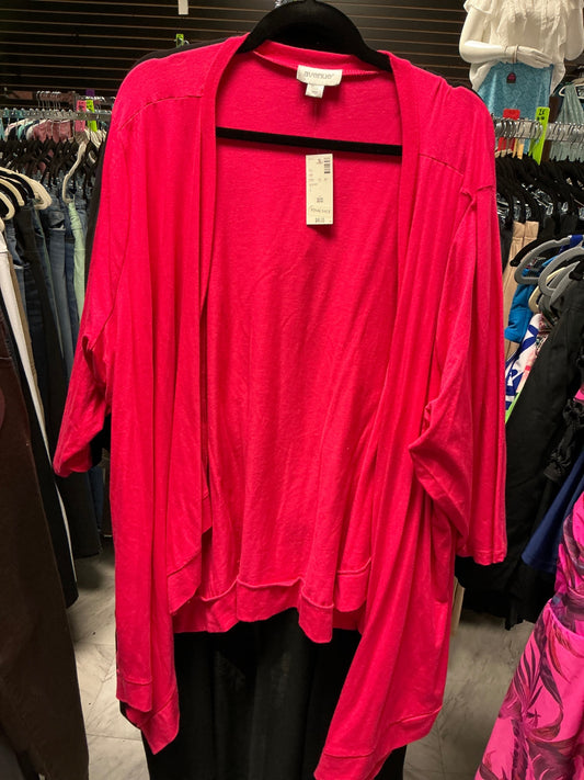 Avenue Cardigan 30/32 Hot Pink NWT