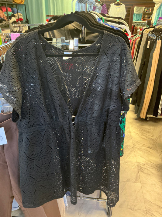 Cherie Kimono 3XL Black