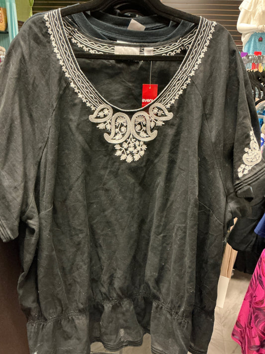Avenue Tunic 30/32 Black NWT