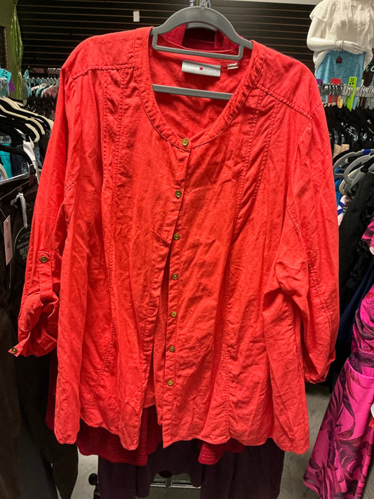 Avenue Shacket 30/32 Coral