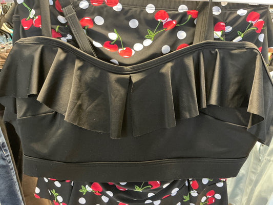 Cacique Swim Top 16 Black