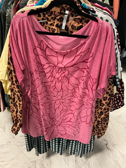 a.n.a T-Shirt 2X Pink