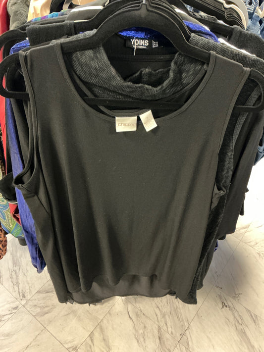 Chico's Tank Top 2 Black