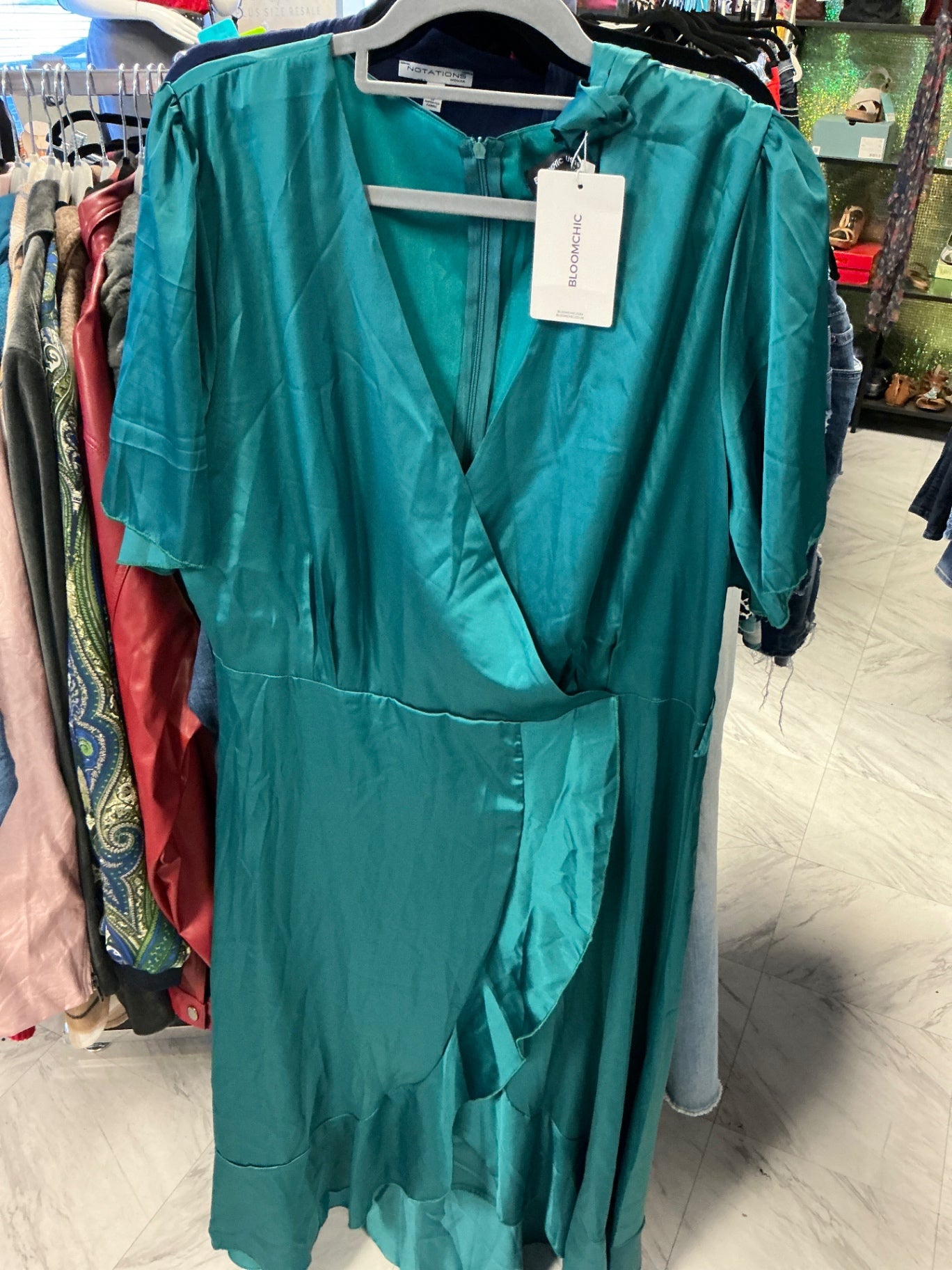 Bloomchic Dress - Green - 16