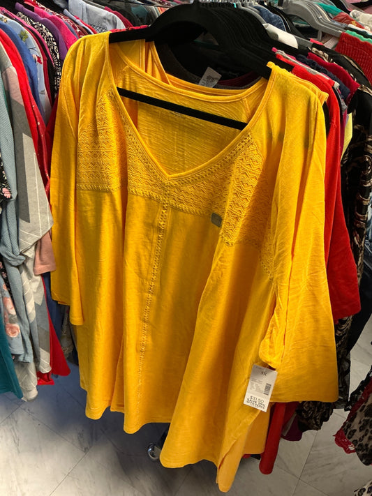 Catherine’s T-Shirt - Yellow - 5X