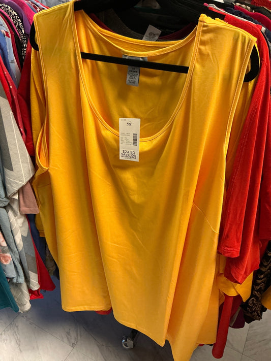 Catherine’s Tank Top - Yellow - 5X