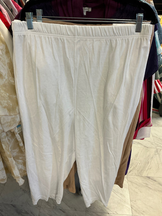 Woman Within Pants - White - 6X 42/44