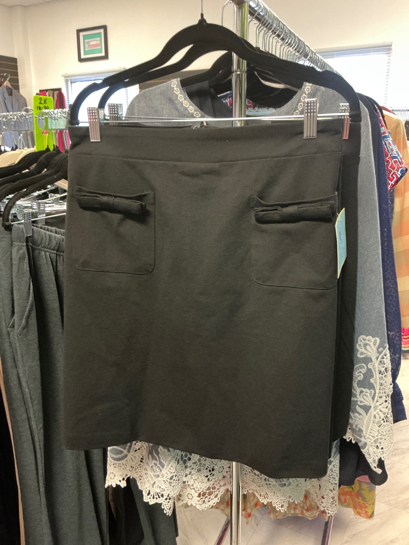 CeCe Skirt - Dark Gray - 24 NWT