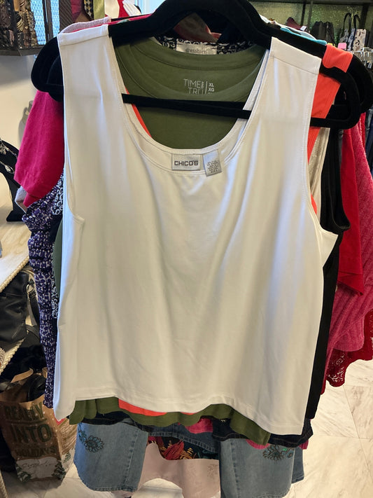 Chico's Tank Top - White - 3