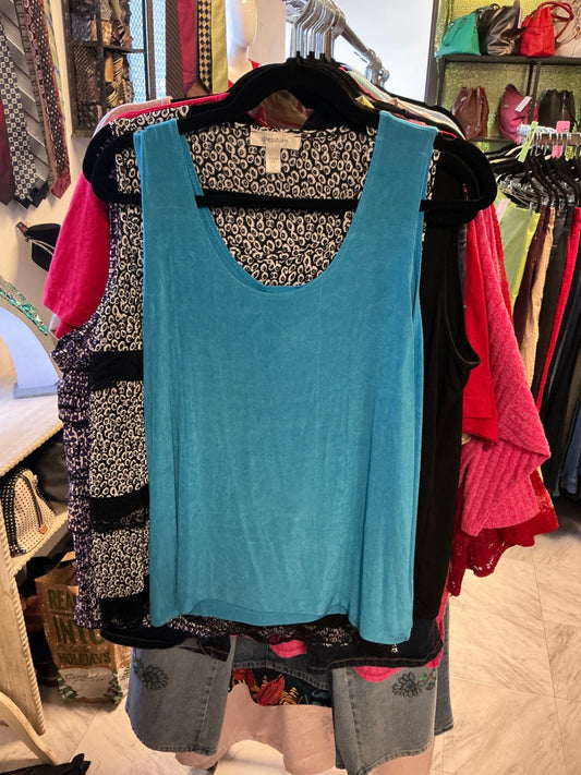 Chico's Tank Top - Turquoise - 3