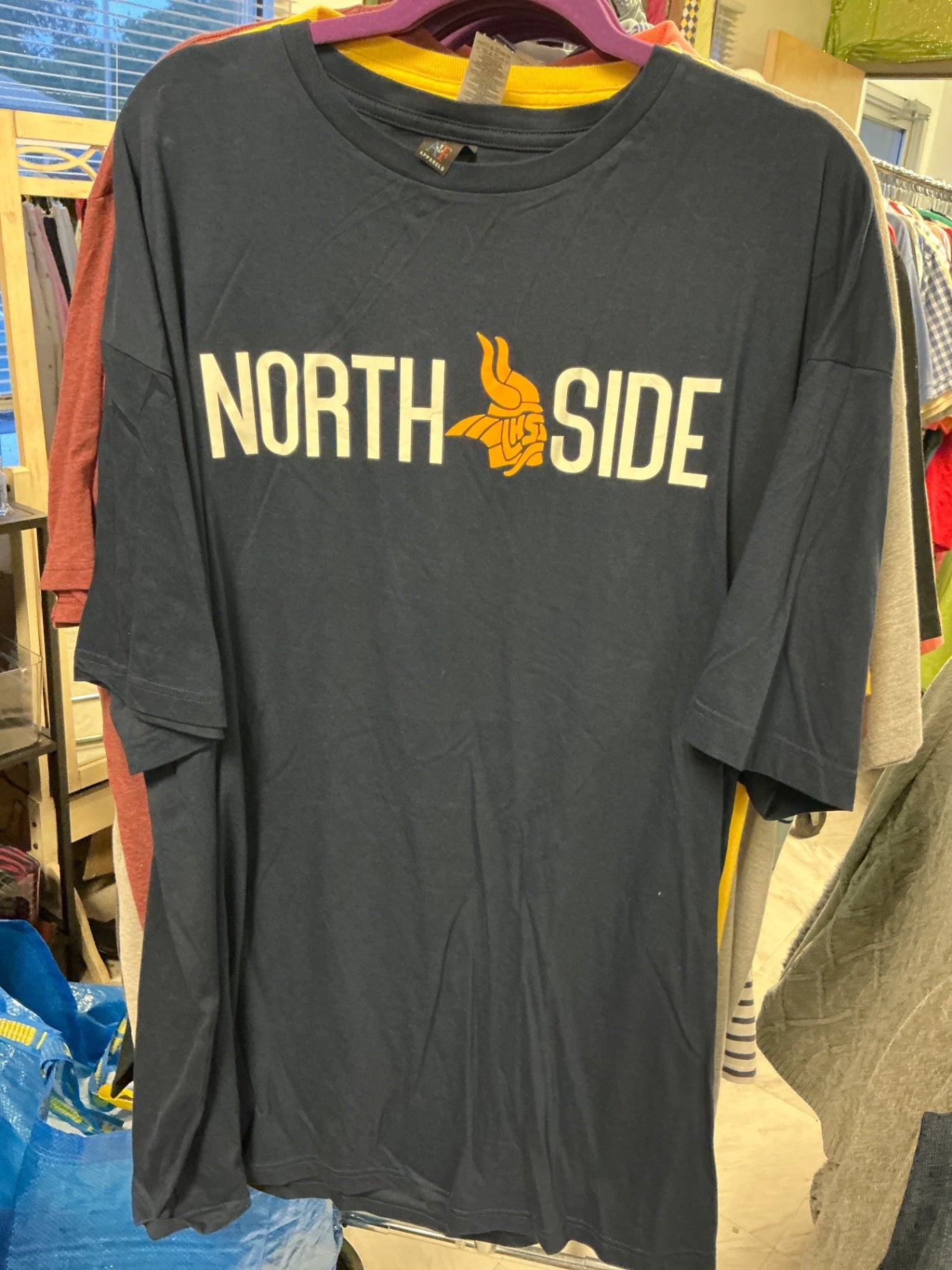 A F Apparel T-Shirt - Dark gray - 3XL