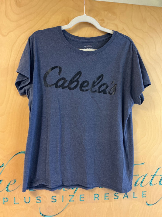 Cabela's T-Shirt - Dark Blue - XL