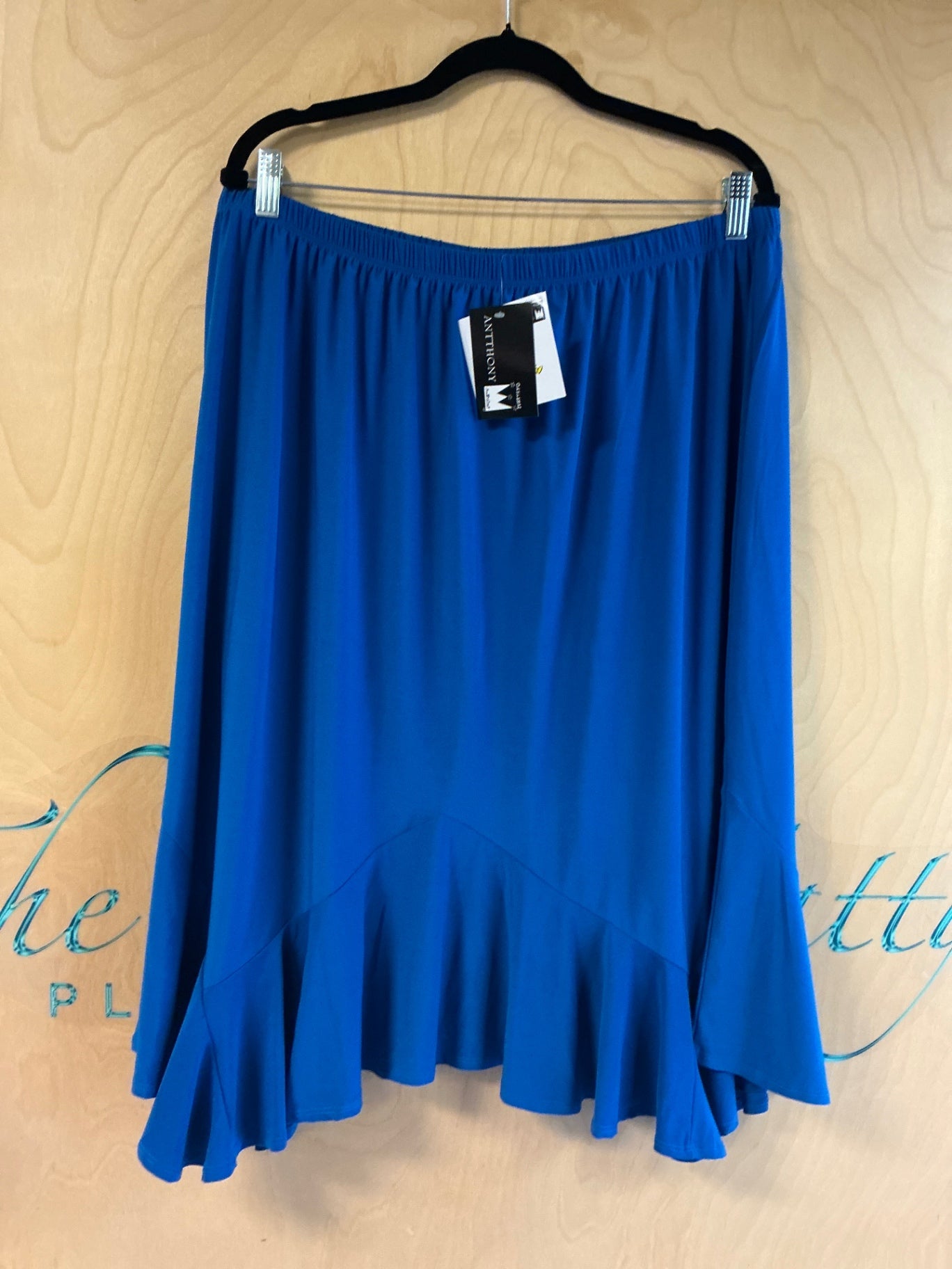 Antthony Skirt - Blue - 1X NWT