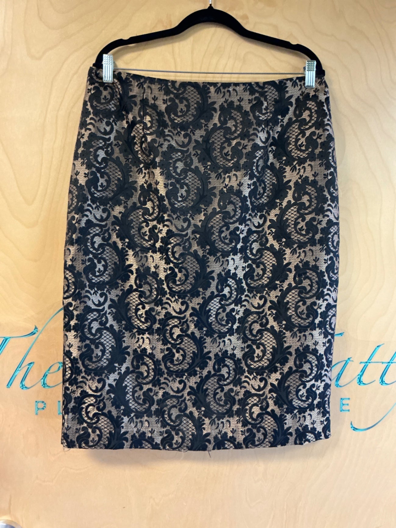 Worthington Skirt - Black and beige - 16