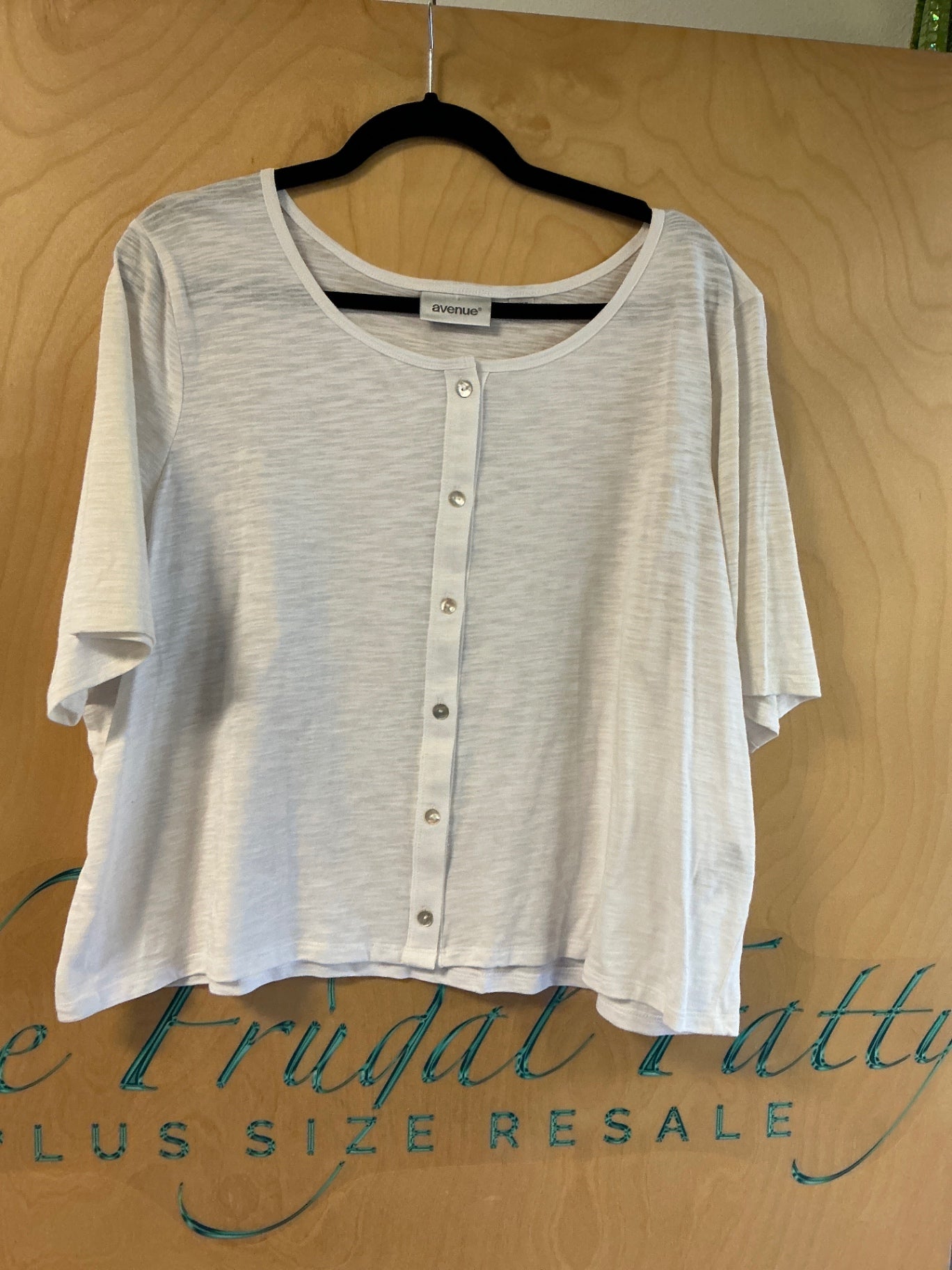 Avenue Blouse - White - 22/24