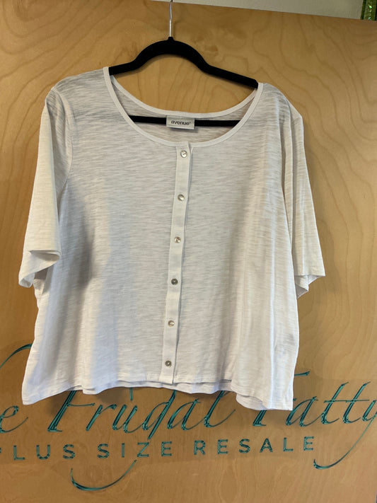 Avenue Blouse - White - 22/24