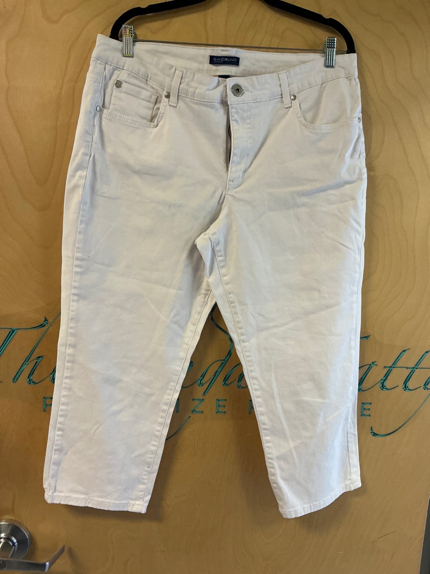 Bandolino Jeans Capri Pants - White - 16