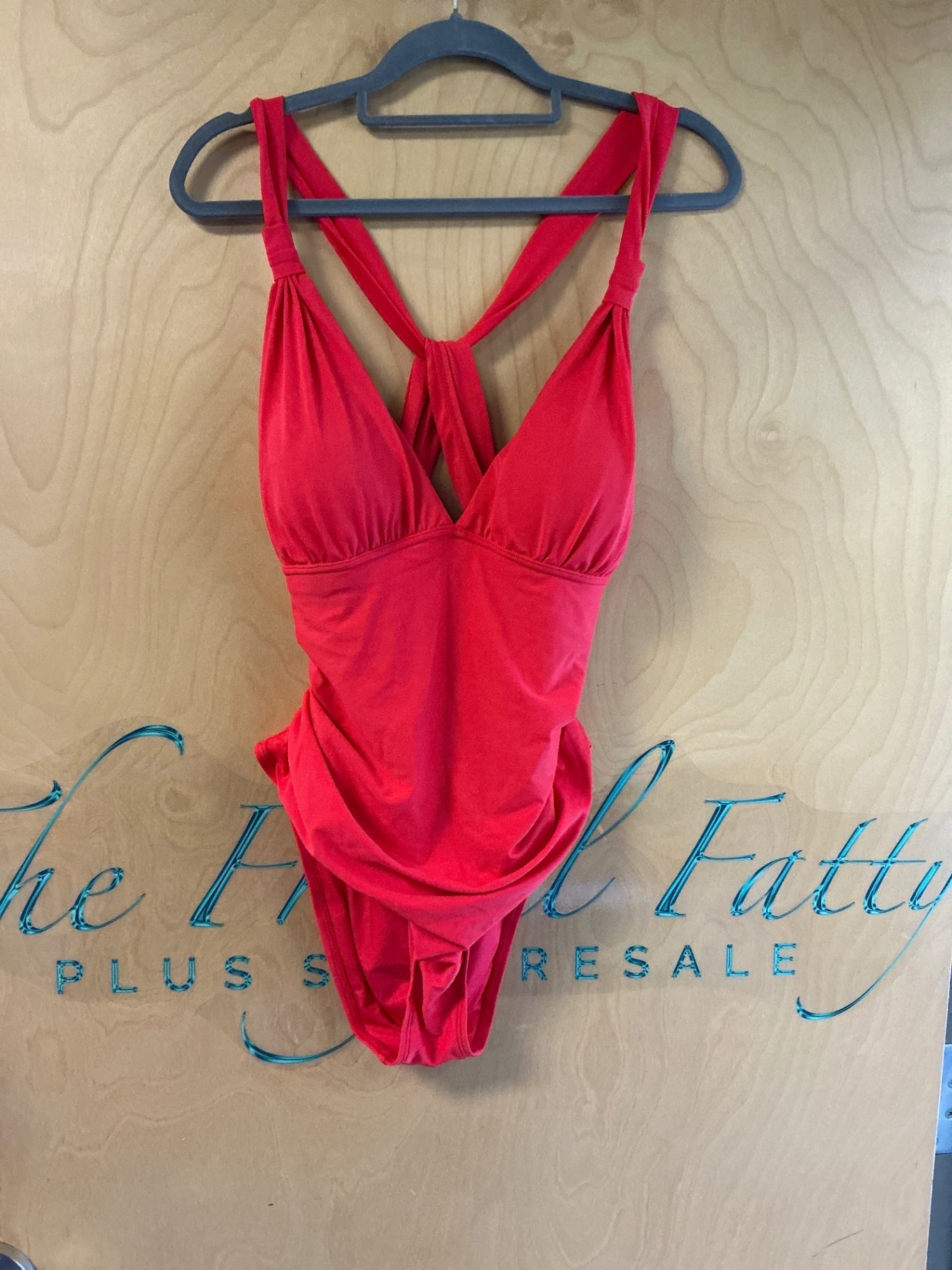 Amiani Swimsuit One Pc - Red - XXL