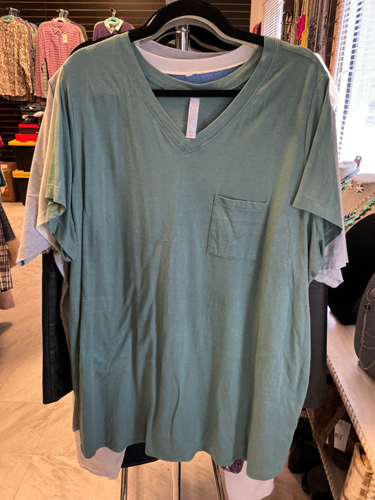 Cacique T-Shirt - Green - 22/24