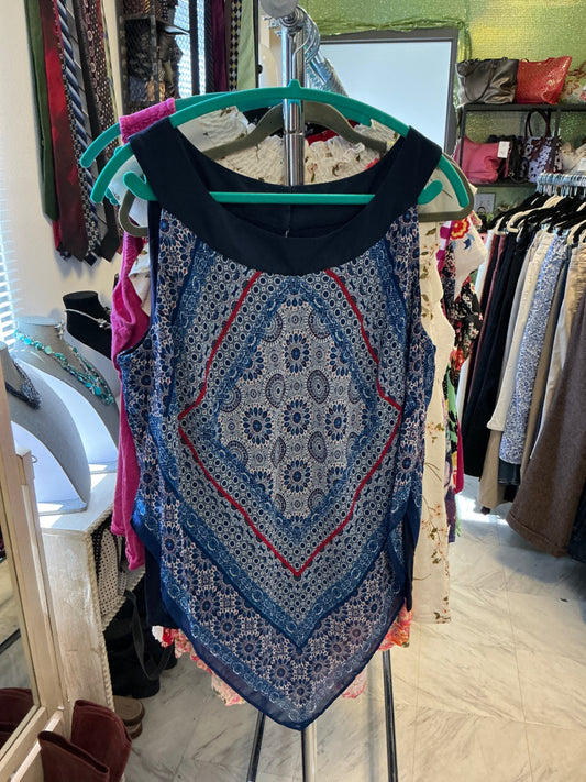 Alyx Blouse - Blue - 1X