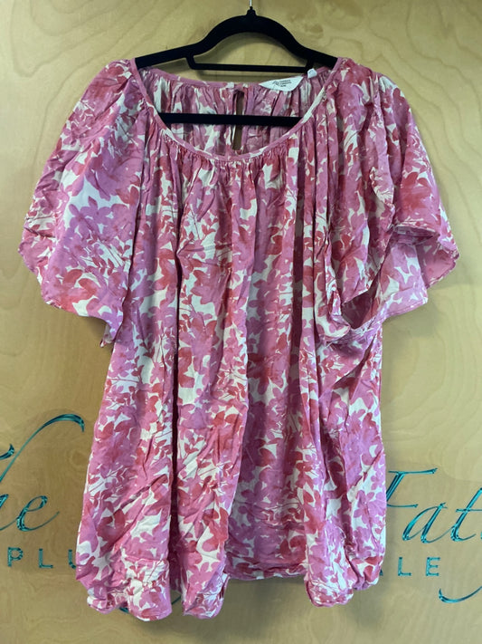 Candace Cameron Bure Blouse - Pink - 5X