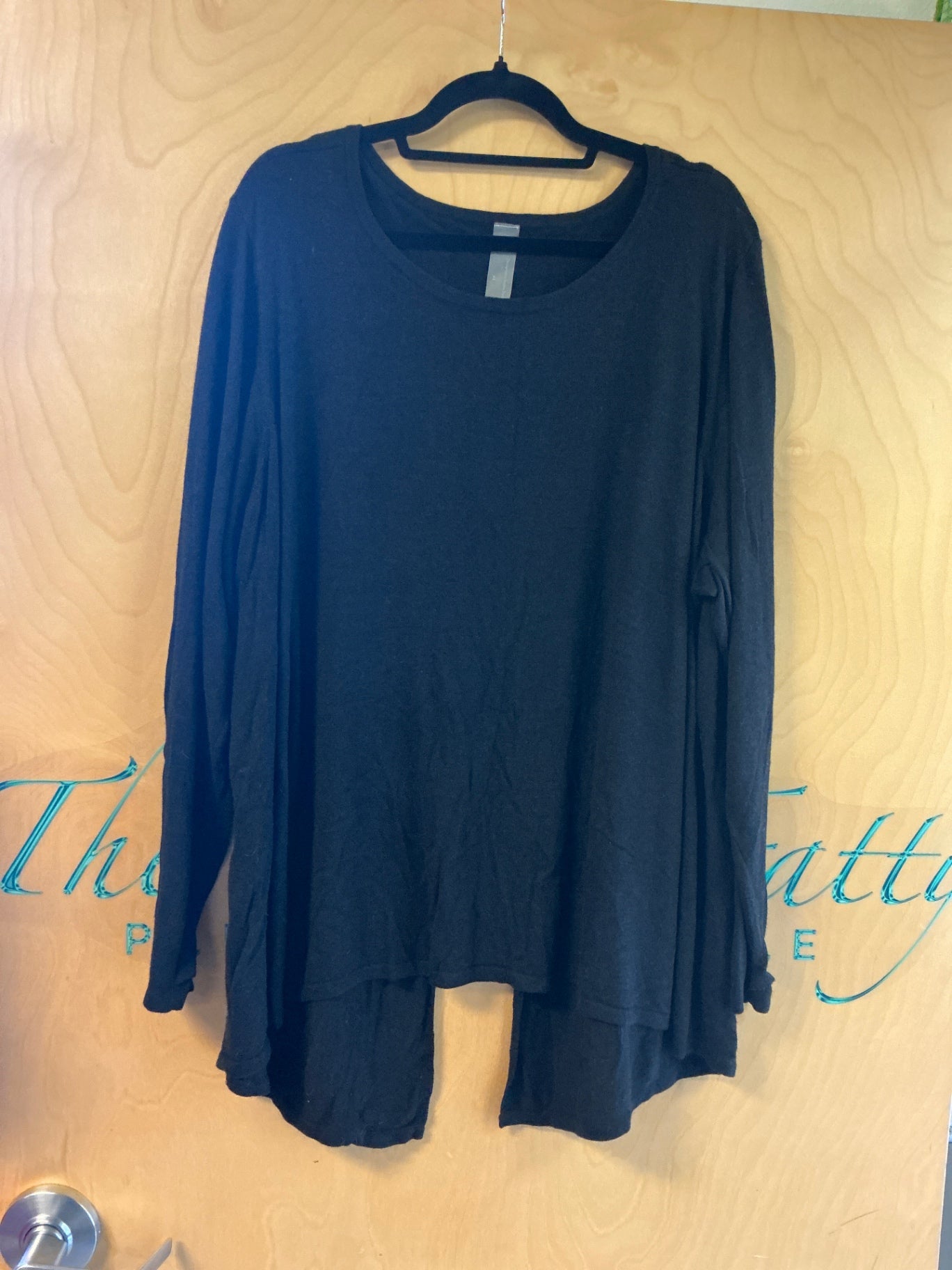 Zuda Blouse - Black - 4X