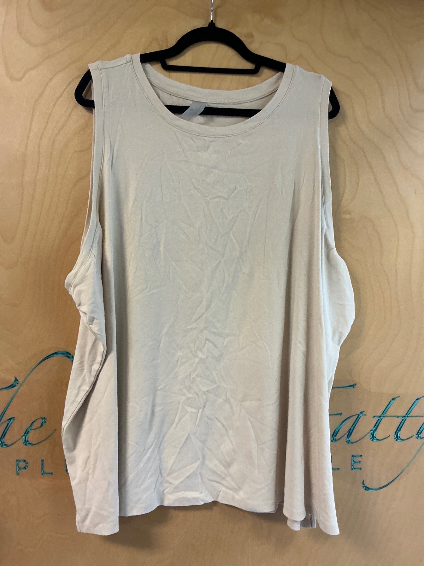 Zuda Tank Top - Beige - 5X