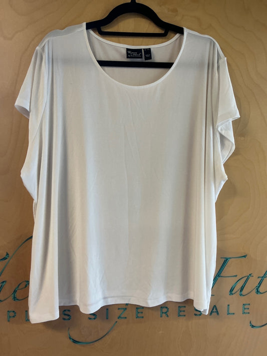 Women with Control T-Shirt - White - 3XP