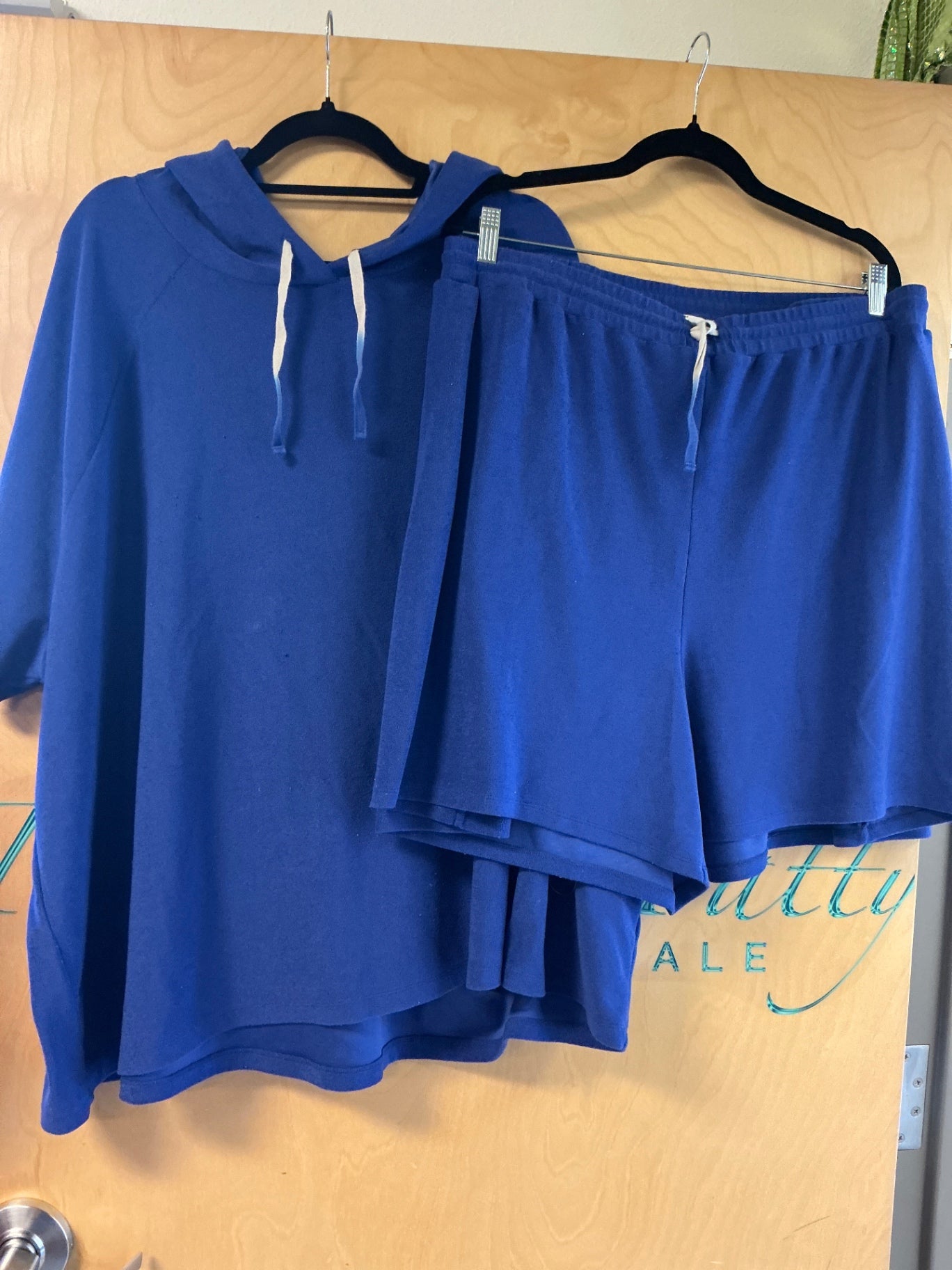 Candace Cameron Bure Loungewear Set - Blue - 5X