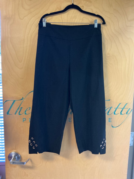Zac & Rachel Capri Pants - Black - 20