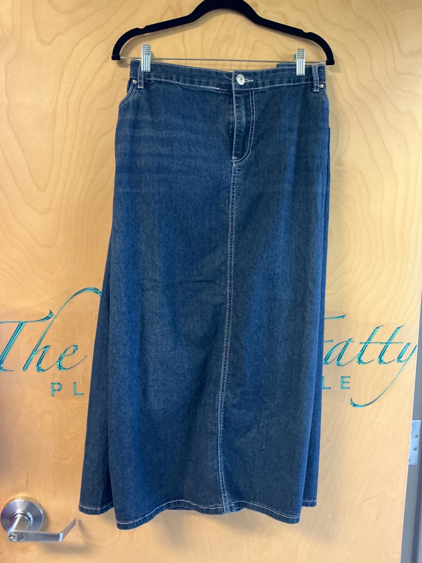 Cato Skirt - Dark Blue - 22W