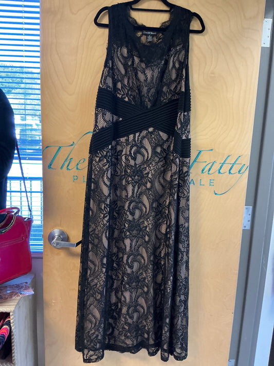 Cardalite Women’s Dress - Black - 2X