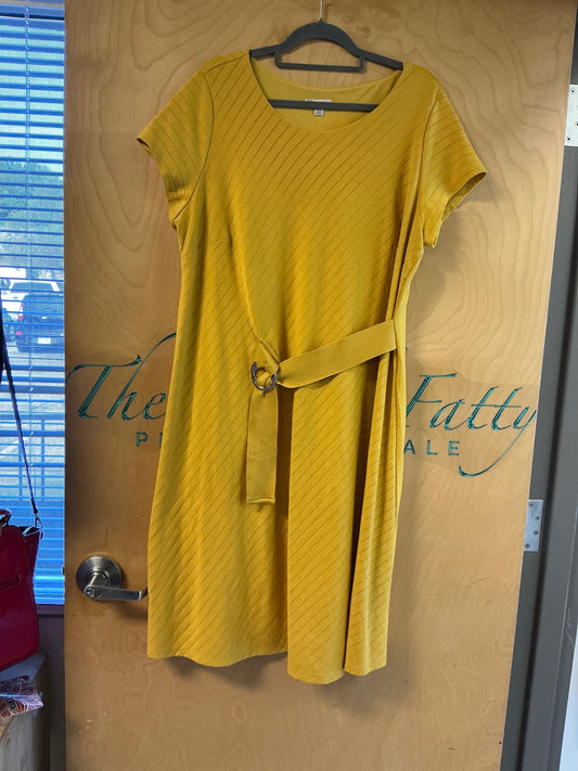 Cato Dress - Yellow - 18/20